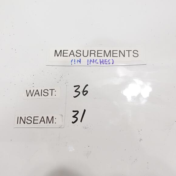 VINTAGE Wrangler Pants Mens 36x32 Brown Tan Nylon Reinforced Work Hunting Jeans - Picture 16 of 16